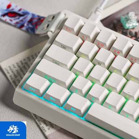 کیبورد MADLIONS MAD 68 RGB HE Switch White کیبورد MADLIONS MAD 68 RGB HE Switch White
