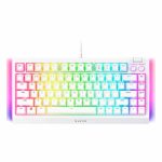 کیبورد Razer BlackWidow V4 75% Barebones White