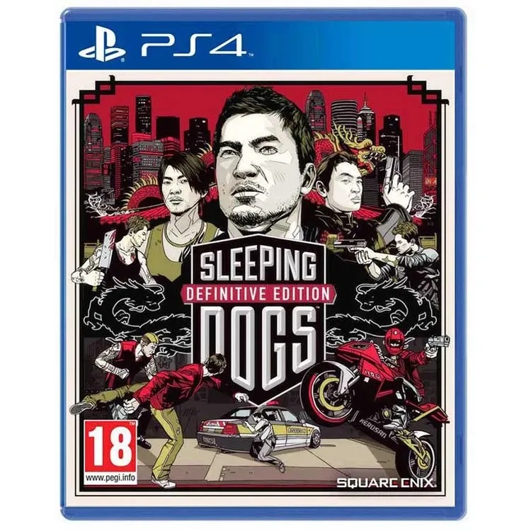 دیسک بازی Sleeping Dogs Definitive Edition برای PS4