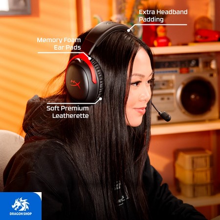 هدست HyperX Cloud III S Wireless Red هدست HyperX Cloud III S Wireless Red