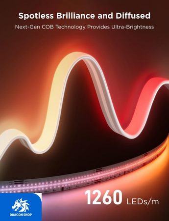 ریسه هوشمند 3 متری Govee COB Strip Light Pro H61E5