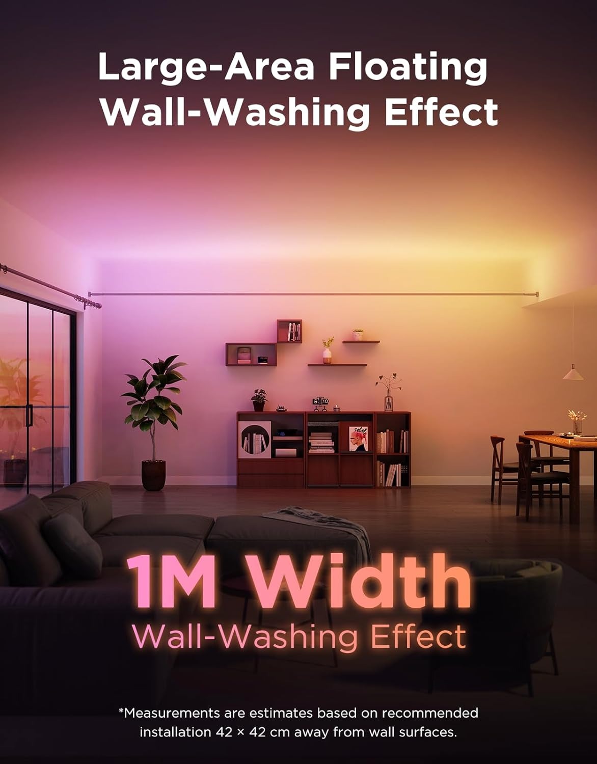 ریسه هوشمند 4 متری Govee Strip Light with Skyline Kit H61B8