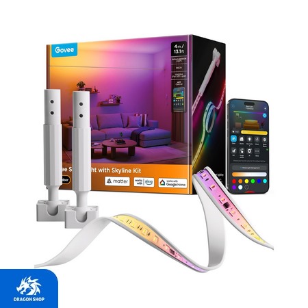 ریسه هوشمند 4 متری Govee Strip Light with Skyline Kit H61B8
