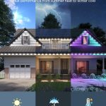 ریسه هوشمند فضای باز 30 متری Govee Permanent Outdoor Lights 2 H705E