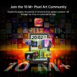 قاب دیجیتال دیووم Divoom Times Frame Digital Picture Frame