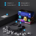 لامپ هوشمند ریسه ای Govee Outdoor Clear Bulb String Lights H7025