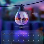 لامپ هوشمند ریسه ای Govee Outdoor Clear Bulb String Lights H7025