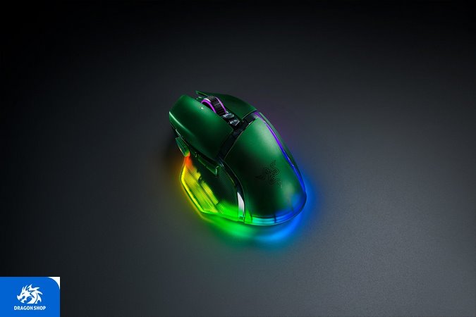 موس RAZER BASILISK V3 PRO 35k Phantom Green Edition موس RAZER BASILISK V3 PRO 35k Phantom Green Edition