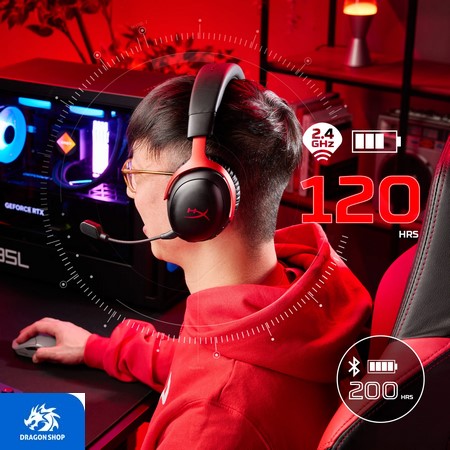 هدست HyperX Cloud III S Wireless Red هدست HyperX Cloud III S Wireless Red