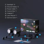 پروژکتور هوشمند فضای باز Govee Outdoor Spotlights 2 H7093