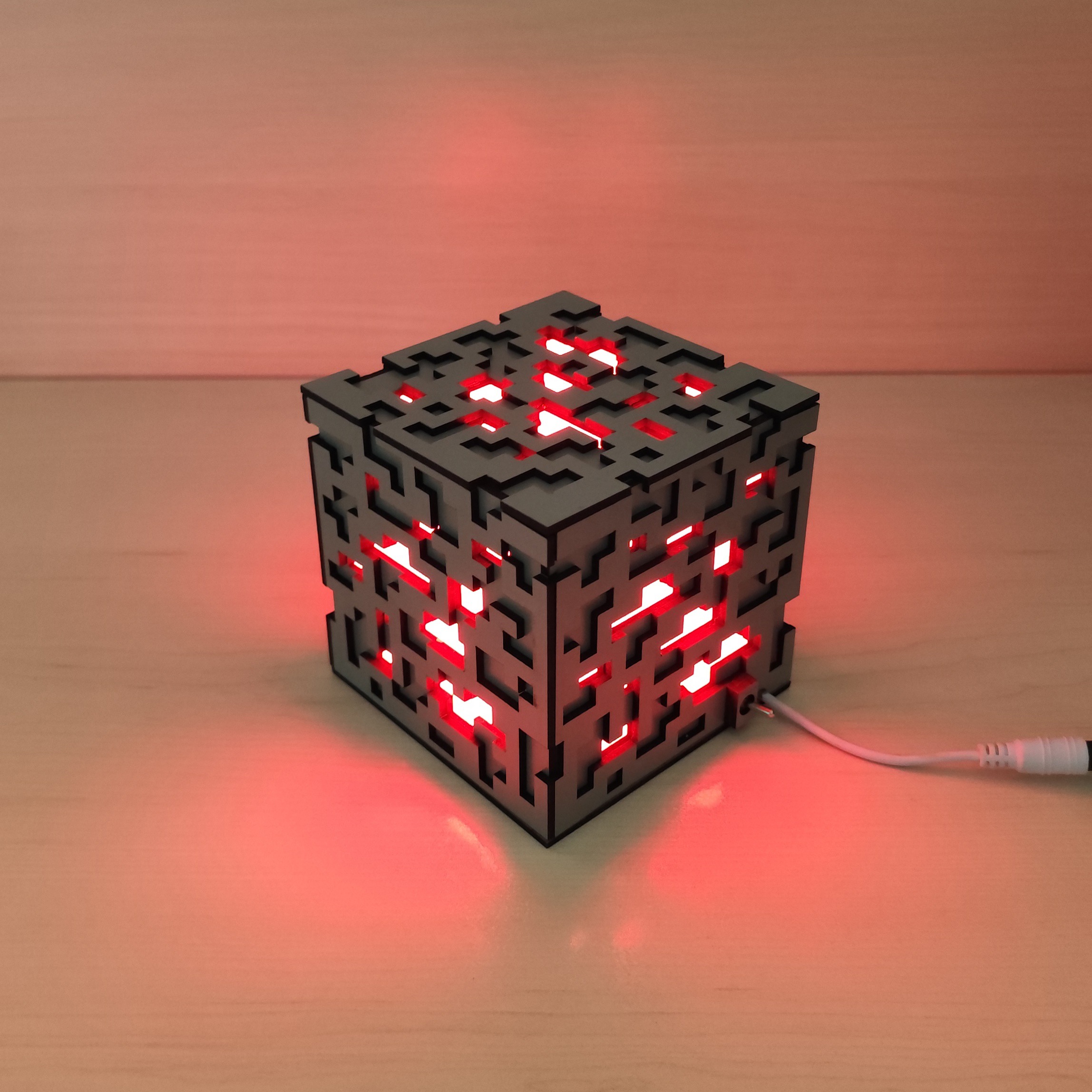 چراغ رومیزی Minecraft