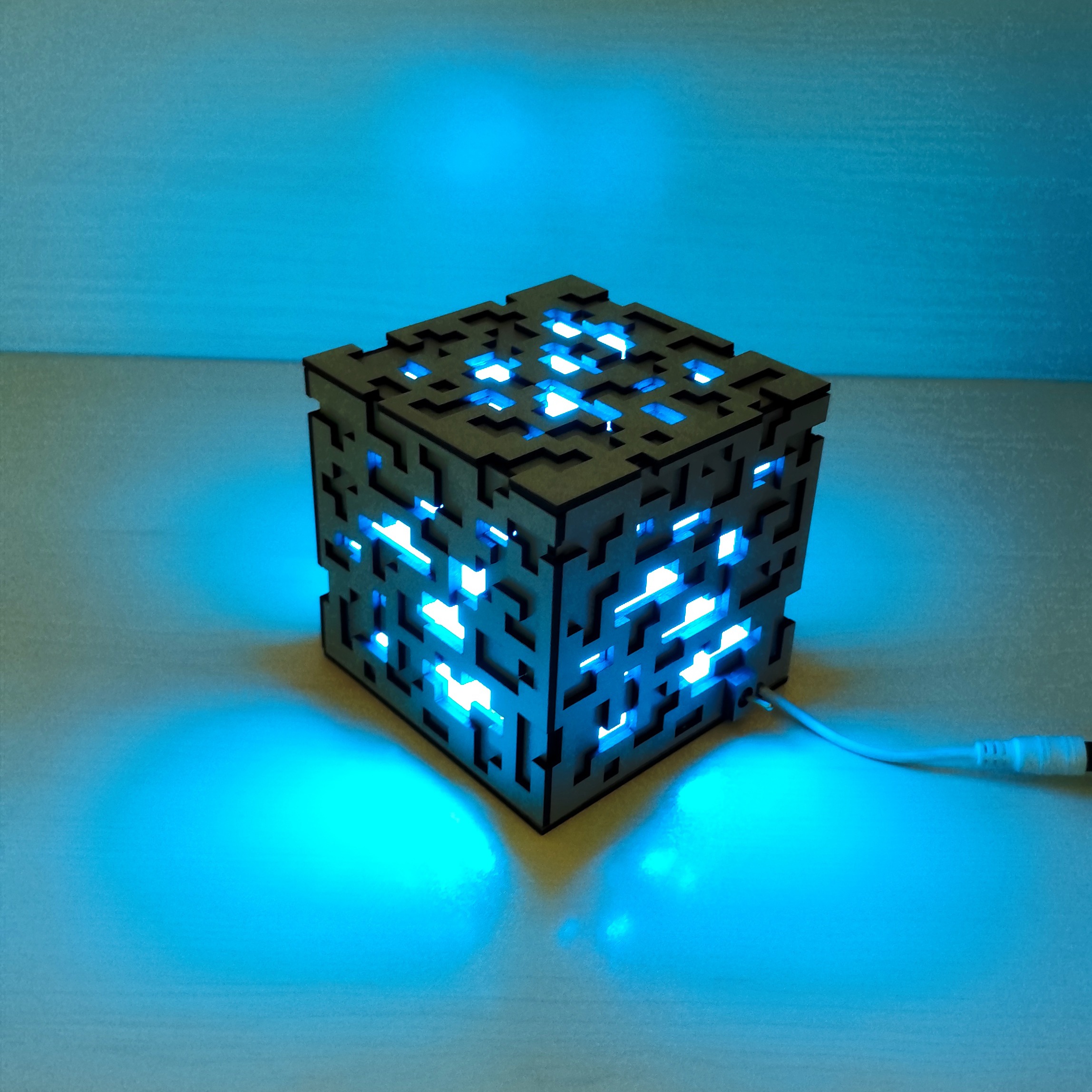 چراغ رومیزی Minecraft