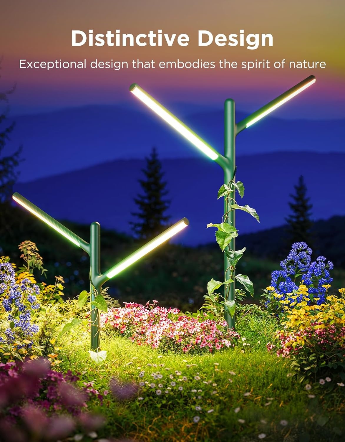 چراغ‌ هوشمند فضای باز Govee Outdoor Garden Lights H7086