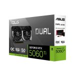 کارت گرافیک ایسوس Asus Dual GeForce RTX 5060 TI OC Edition 16GB GDDR7