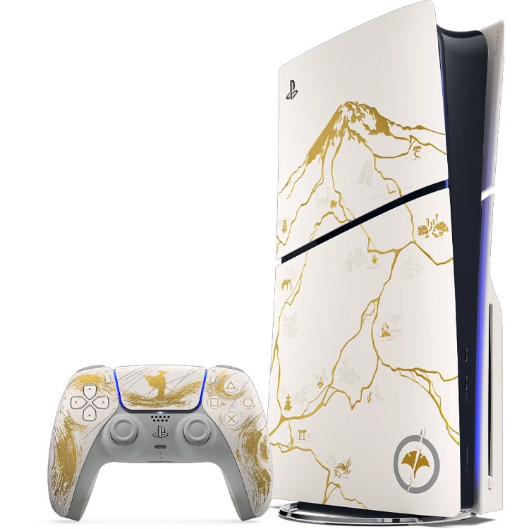 کنسول PlayStation 5 Slim Ghost of Yotei Limited Edition Gold