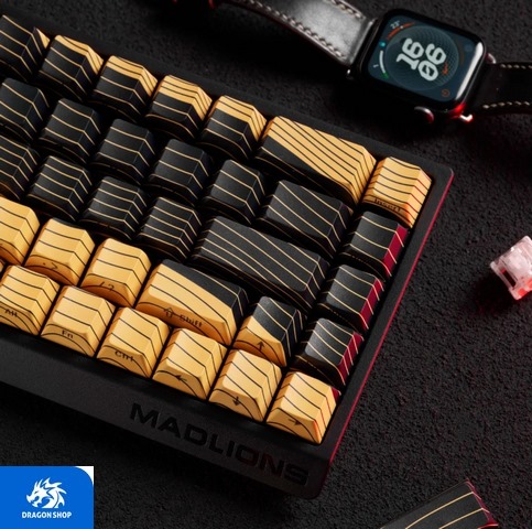 خرید کیبورد MADLIONS MAD 60 RGB HE Switch Black Yellow