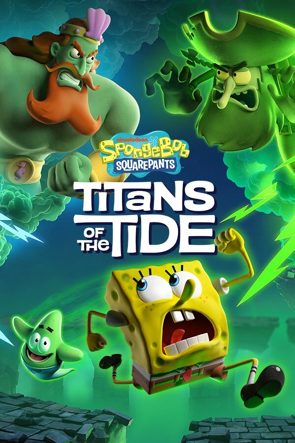 اکانت بازی Spongebob Squarepants Titans Of The Tide ظرفیت سوم PS5