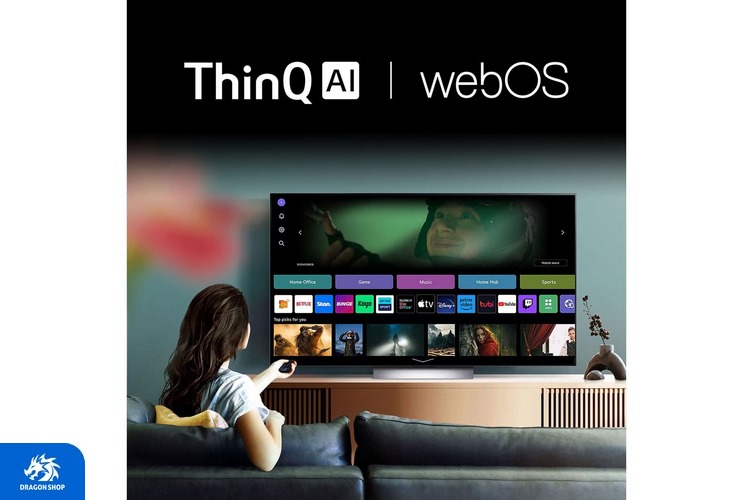 خرید تلویزیون 55 اینچ LG UHD AI UT80 4K Smart TV 2024