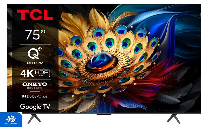 تلویزیون 75 اینچ TCL 75c655