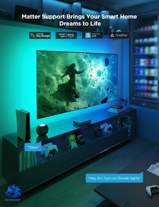 ریسه هوشمند تلویزیون 75-85 اینچ Govee AI Sync Box 2 H6604C