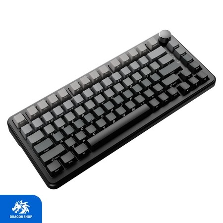 کیبورد ایجز Ajazz AK820 Max Wired Black Grey