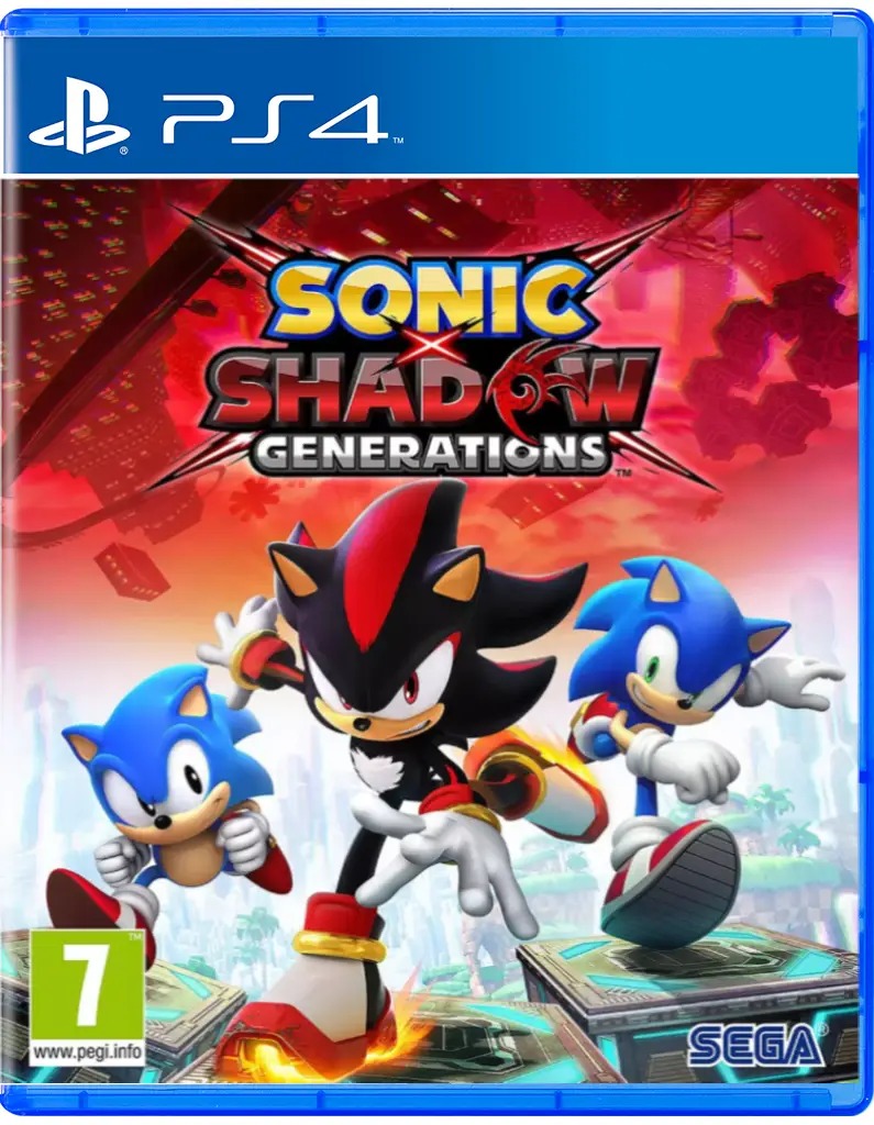 دیسک بازی Sonic x Shadow Generations برای PS4