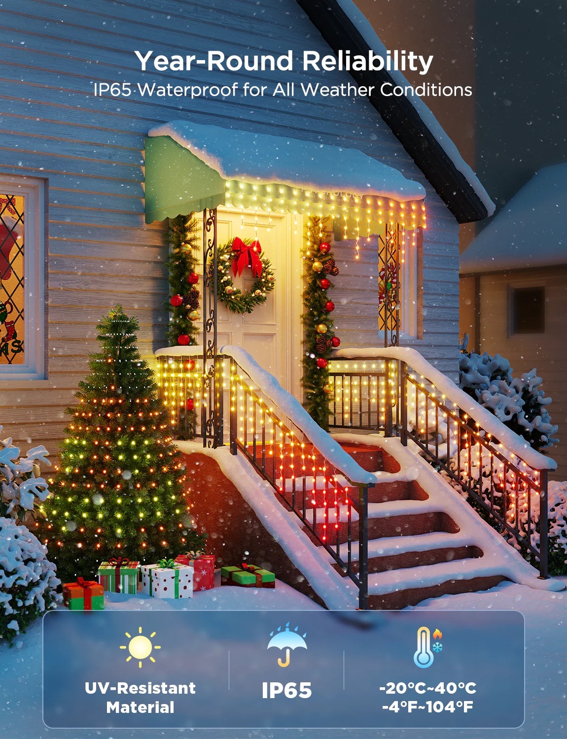 ریسه هوشمند قندیلی 10 متری Govee Icicle Ligths H70D1