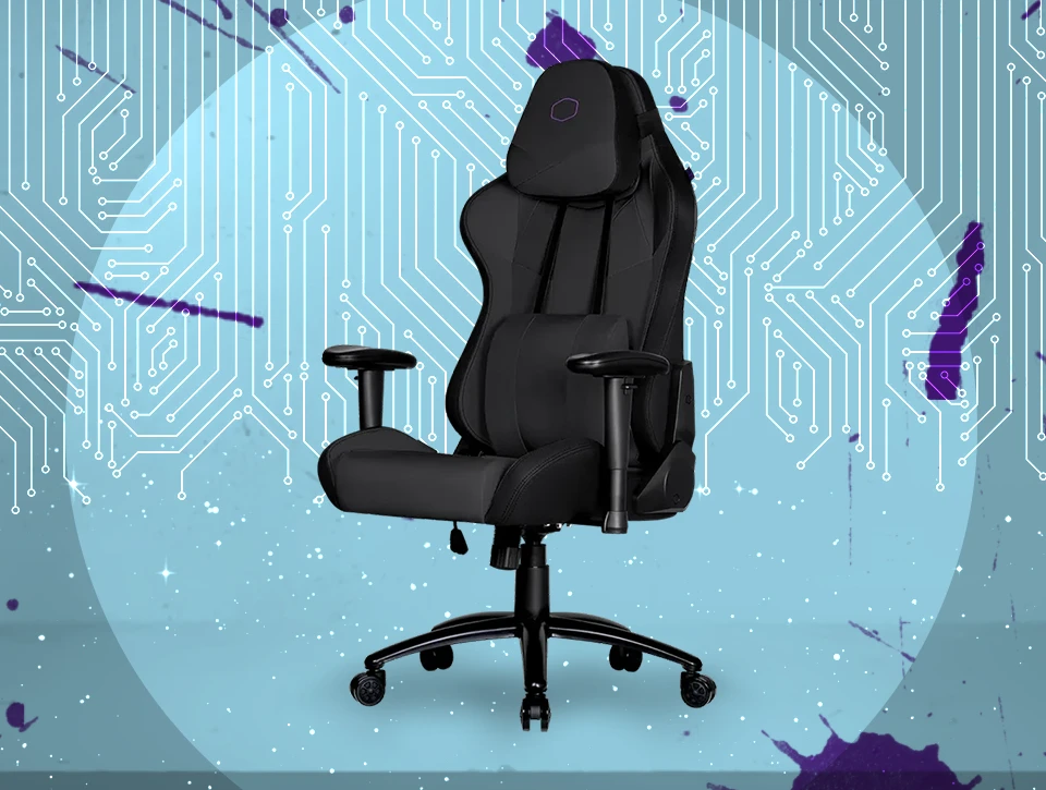 صندلی گیمینگ CoolerMaster Caliber R3C Black صندلی گیمینگ CoolerMaster Caliber R3C Black