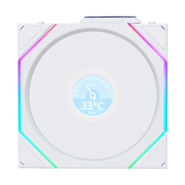 فن کیس Lian Li Uni Fan TL Wireless 120 LCD Triple White