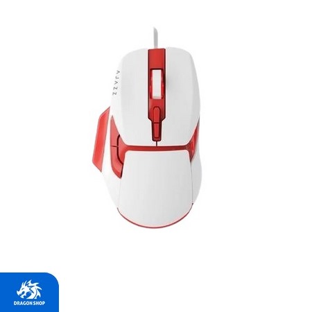 موس AJAZZ AJ039 Red-White Wired