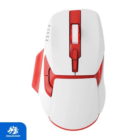 موس AJAZZ AJ039 Red-White Wireless