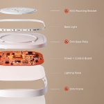 چراغ سقفی هوشمند 30 سانتی Govee Smart Square Ceiling Light H80A4