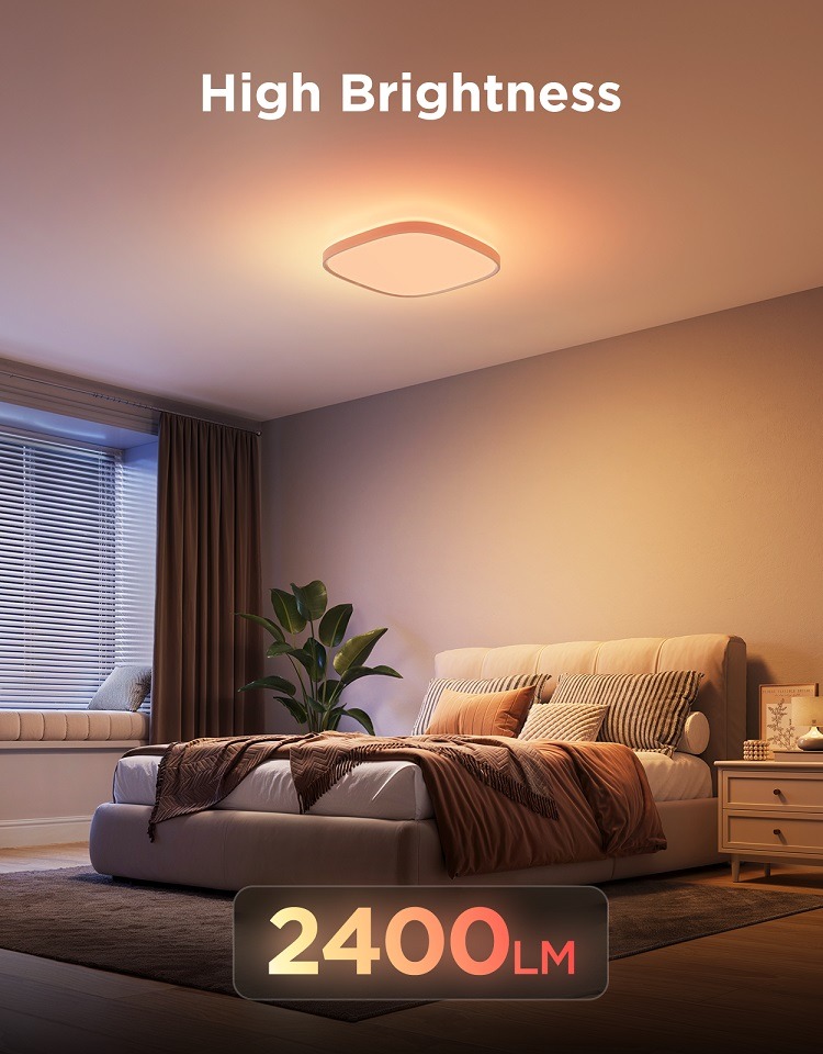 چراغ سقفی هوشمند 30 سانتی Govee Smart Square Ceiling Light H80A4