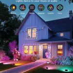 چراغ های هوشمند فضای باز Govee Outdoor FLood Lights H8057