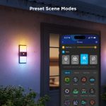 چراغ هوشمند دیواری فضای باز Govee Smart Outdoor Wall light H7078
