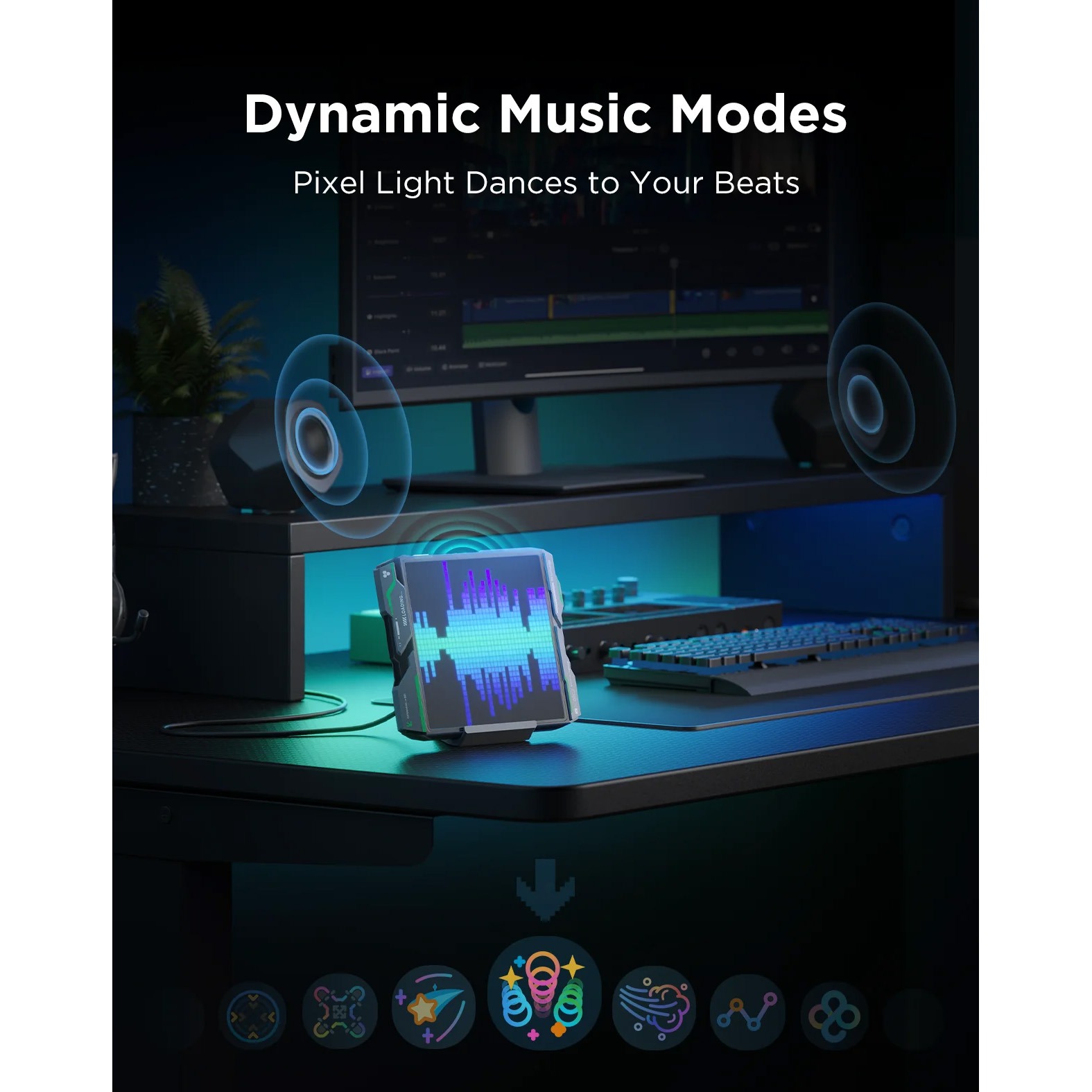 چراغ پیکسلی هوشمند Govee Gaming Pixel Light H8630