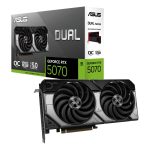 کارت گرافیک ایسوس Asus Dual GeForce RTX 5070 OC Edition 12GB GDDR7