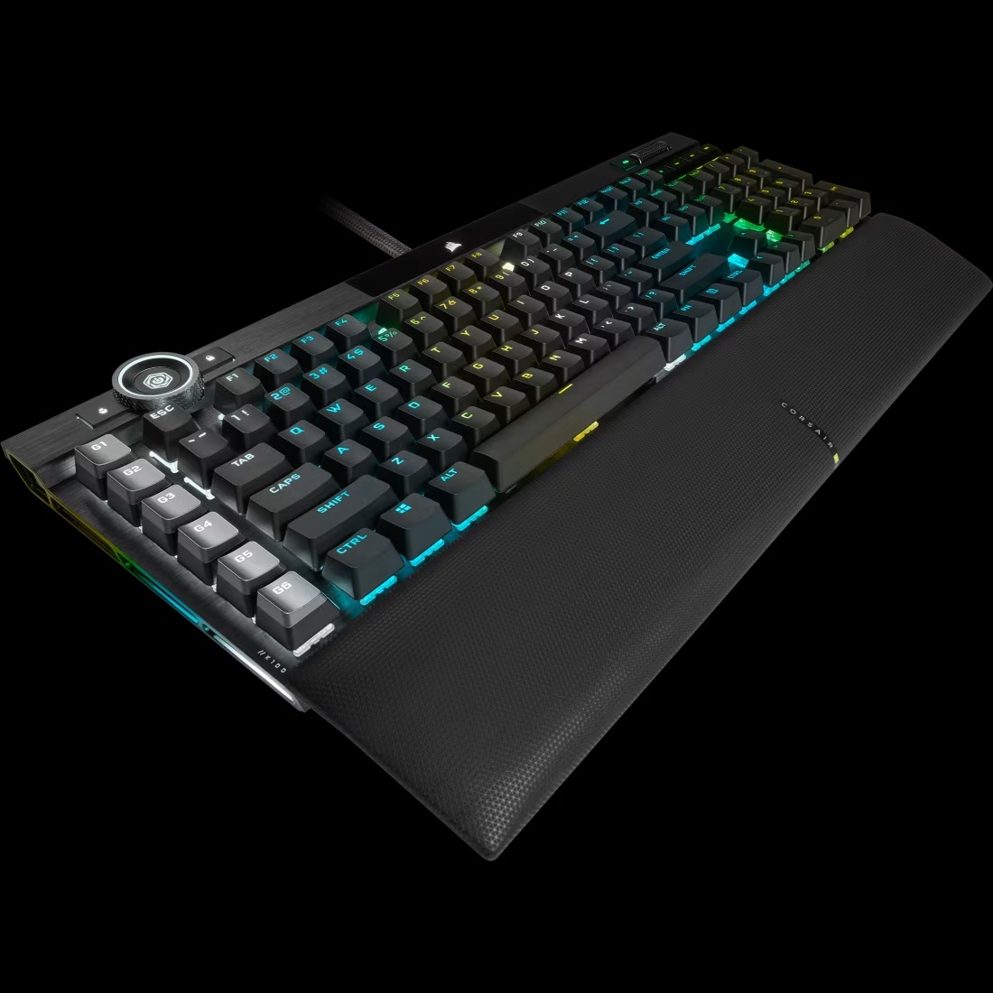کیبورد Corsair K100 RGB Optical-Mechanical Gaming Keyboard Black
