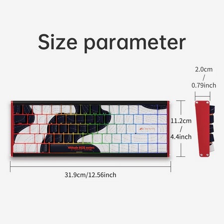 کیبورد ایجز Ajazz Alux 68 Night & Day