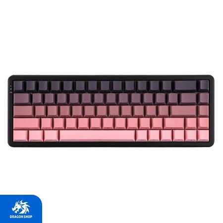 کیبورد ایجز  Ajazz Keyboard AK680 Max Gradient Pink Wired