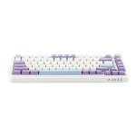 کیبورد ایجز Ajazz Keyboard AK820 Max White Purple Blue