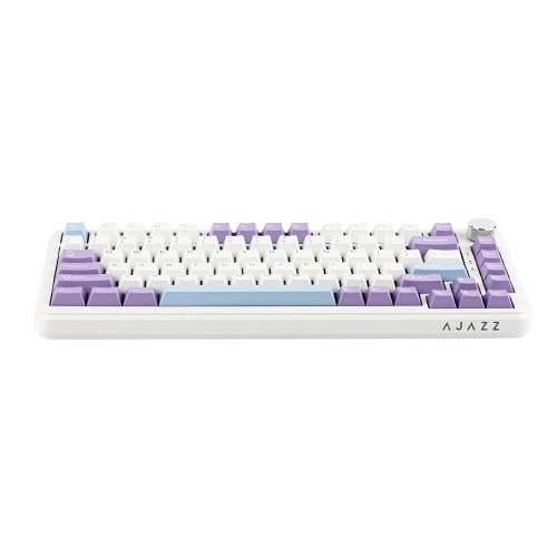 کیبورد ایجز Ajazz Keyboard AK820 Max White Purple Blue