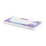 کیبورد ایجز Ajazz Keyboard AK820 Max White Purple Blue