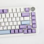کیبورد ایجز Ajazz Keyboard AK820 Max White Purple Blue