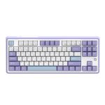 کیبورد ایجز Ajazz Keyboard AK870 Purple White Blue