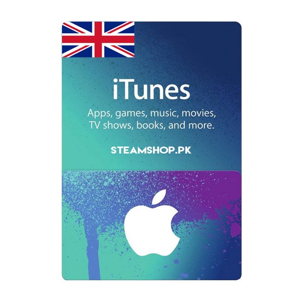 گیفت کارت اپل 2£ انگلیس Apple iTunes Gift Card