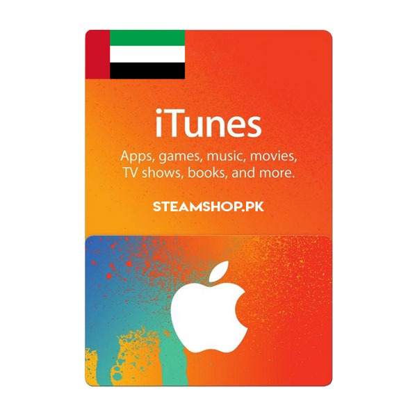 گیفت کارت اپل 50درهم Apple iTunes Gift Card