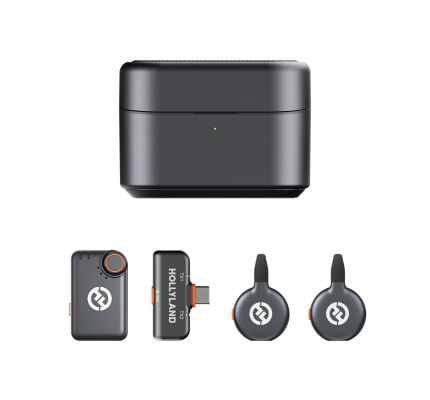 خرید میکروفن بی سیم Hollyland Lark M2S Mini Combo با بهترین قیمت