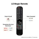 تلویزیون 55 اینچ LG QNED80 T AI 4K Smart TV 2024