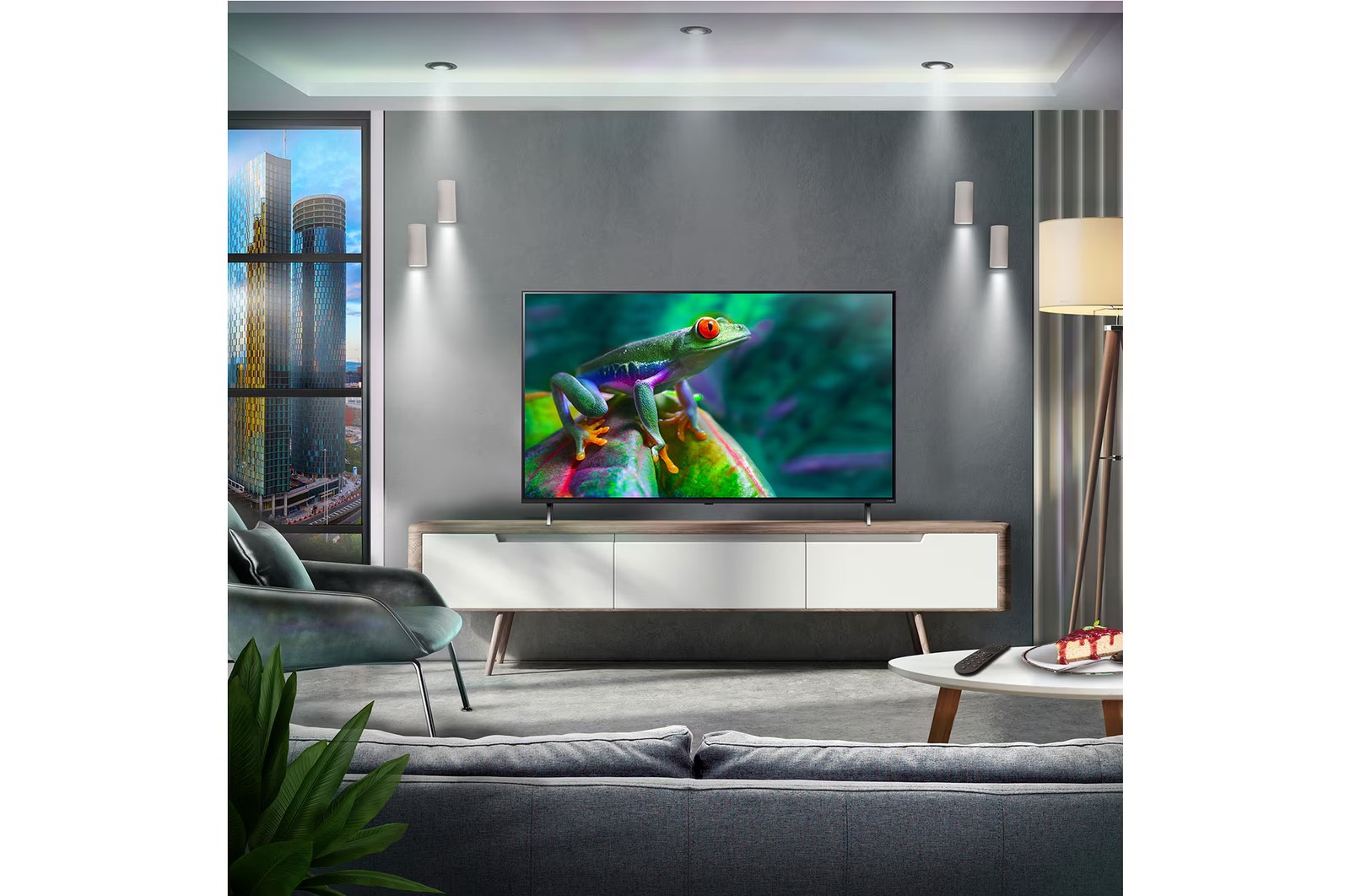 تلویزیون 55 اینچ LG QNED80 T AI 4K Smart TV 2024